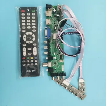  Комплект за B140RTN01.0/B140RTN02.1 WLED 40pin LED VGA, HDMI, DVB-T дистанционно ТЕЛЕВИЗИЯ LVDS USB AV Сигнал 1600X900 такса контролер дигитален 14 