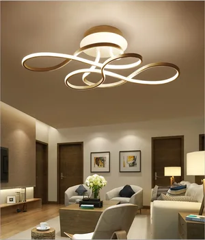  Креативен 8-образна led тавана лампа за дома, хол, спалня, кабинет, ресторант, търговски офис, таван тела