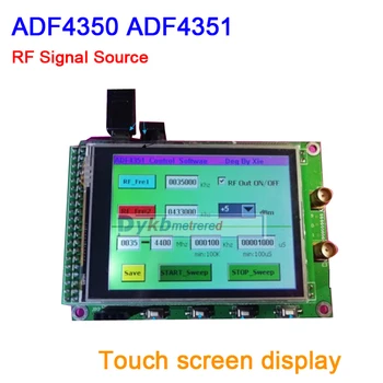  нов ADF43501 ADF4350 Източник на Радиочестотния сигнал Такса за Почистване на Честотата синусоидальная вълна от 35 М-4,4 Грама с TFT Сензорен екран