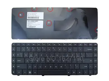  Нова американска за HP CQ62 CQ56 ЧЕРЕН (OEM) PN: AEAX6U00110 Ремонт Смяна на Клавиатурата на вашия лаптоп/преносим компютър