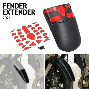  НОВОСТ 2021 г.-Подходящ за Trident 660 За мотоциклет Trident660 Удължител на предното Крило Удължител splash shield за Защита От пръски