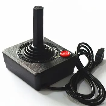  Обновен е 1,5-метров Игри Джойстик контролер за Atari 2600 game балансьор С 4-позиционни клавишни превключватели лост и с едно натискане на бутон за действие ретро геймпад