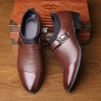  Обувки-Oxfords За мъже; Лоферы; Мъжки модел обувки без шнур; Бизнес обувки; Zapatos De Hombre De Vestir; Официалната обувки; мъжки Sapato Social
