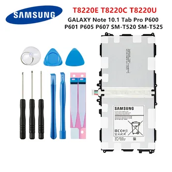  Оригинален Таблет SAMSUNG T8220E T8220C/U Батерия 8220 mah За Samsung GALAXY Note 10,1 Tab Pro P600 P601 P605 P607 T520 T525 + Инструменти