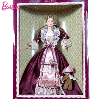  Оригиналната Барби във Викториански стил с Мечка Седриком 1999 Г., Реколта Дрехи, Лимитирана Серия, Juguetes, Играчки за Момичета, Кукли за Деца