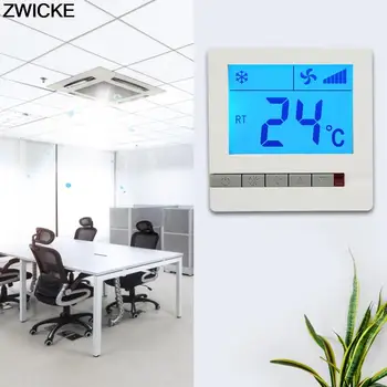  Термостат С функция за Дистанционно управление Панел на Ключа на Термостата на Климатика Контролера на Климатика