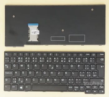  Чешко-словашка клавиатура CZ-SK за Lenovo Thinkpad 11e Yoga Gen 6 (Тип 20SE 20SF) 5N20W44903 5N20W41867, с черна рамка